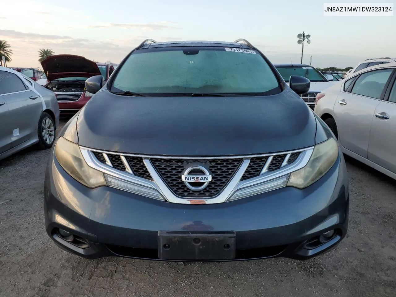 2013 Nissan Murano S VIN: JN8AZ1MW1DW323124 Lot: 75123604