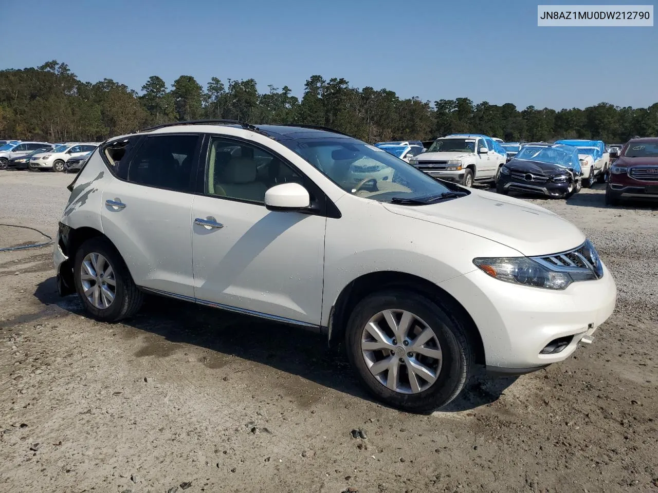 2013 Nissan Murano S VIN: JN8AZ1MU0DW212790 Lot: 75300074