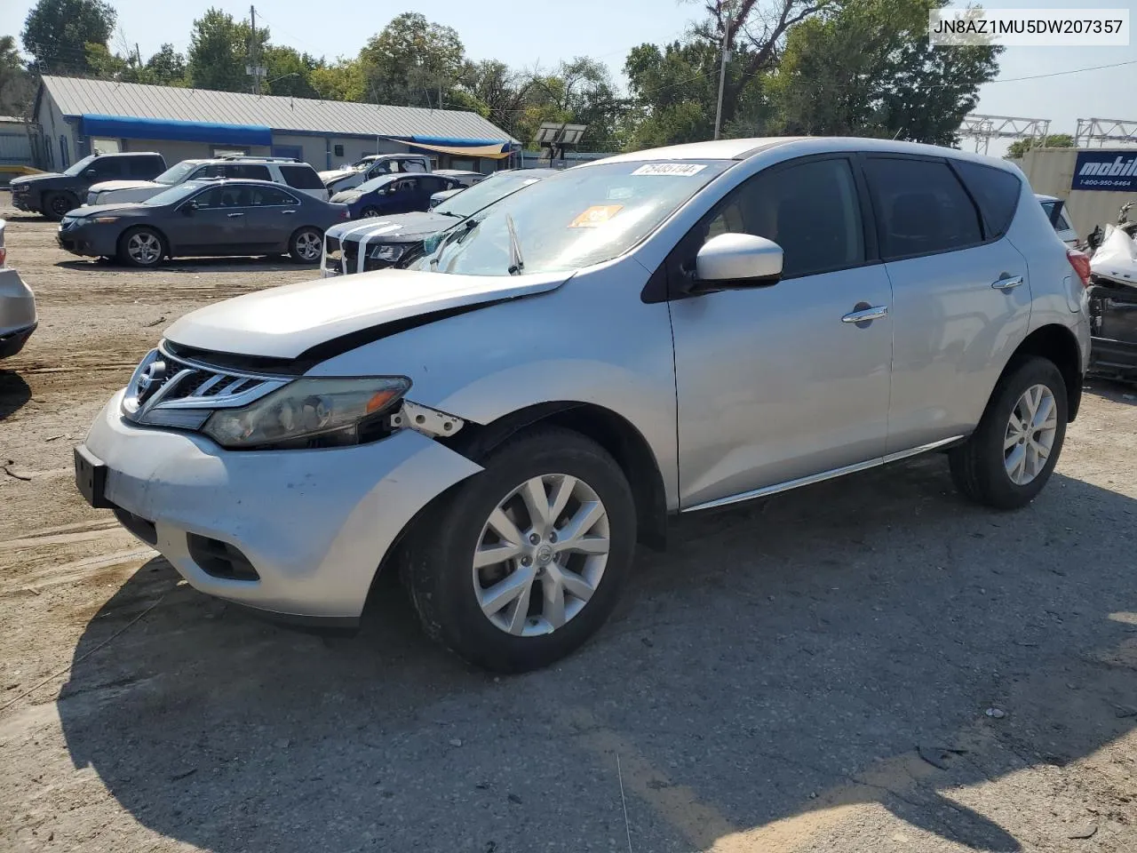 2013 Nissan Murano S VIN: JN8AZ1MU5DW207357 Lot: 75485194