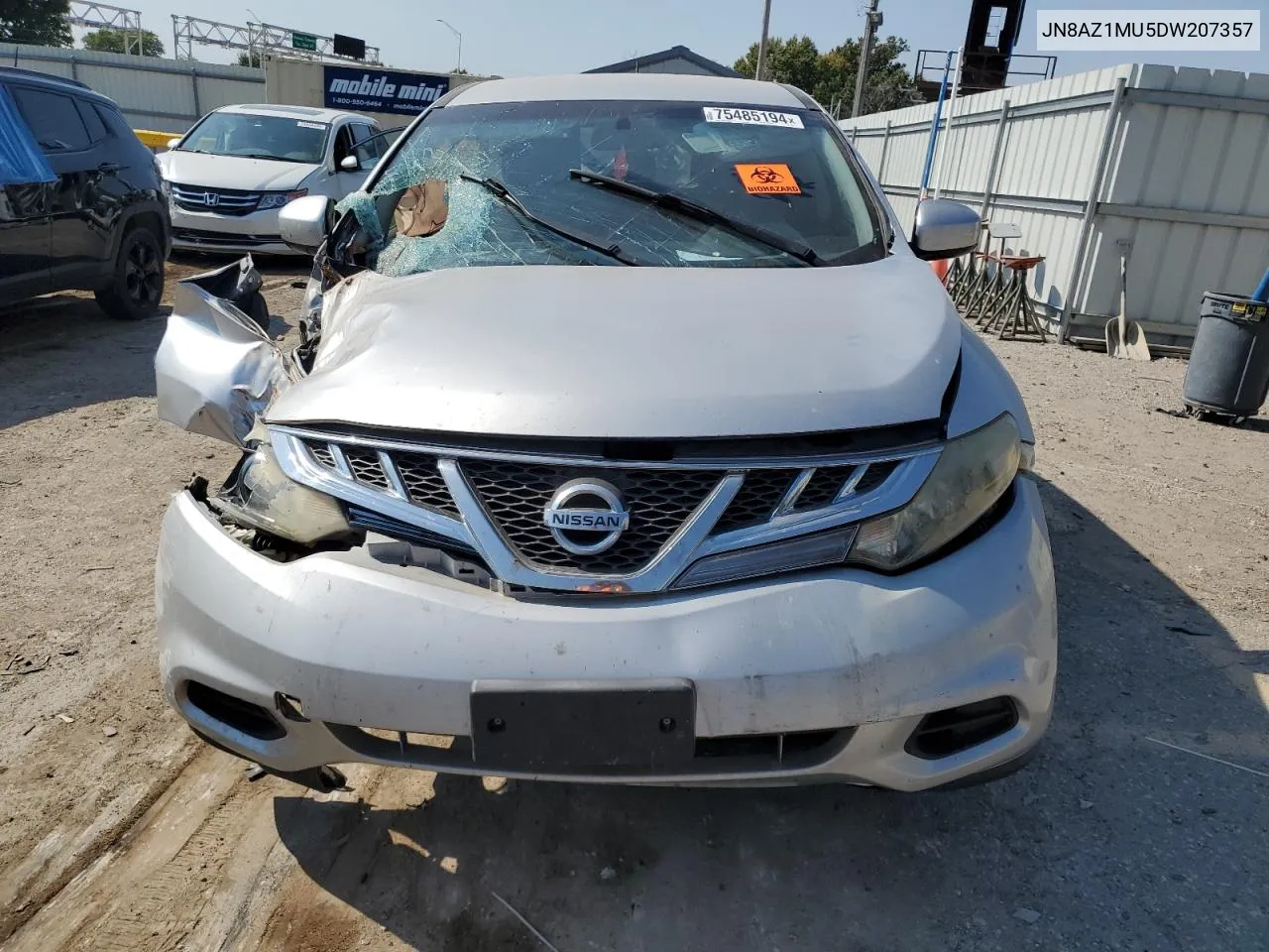 2013 Nissan Murano S VIN: JN8AZ1MU5DW207357 Lot: 75485194