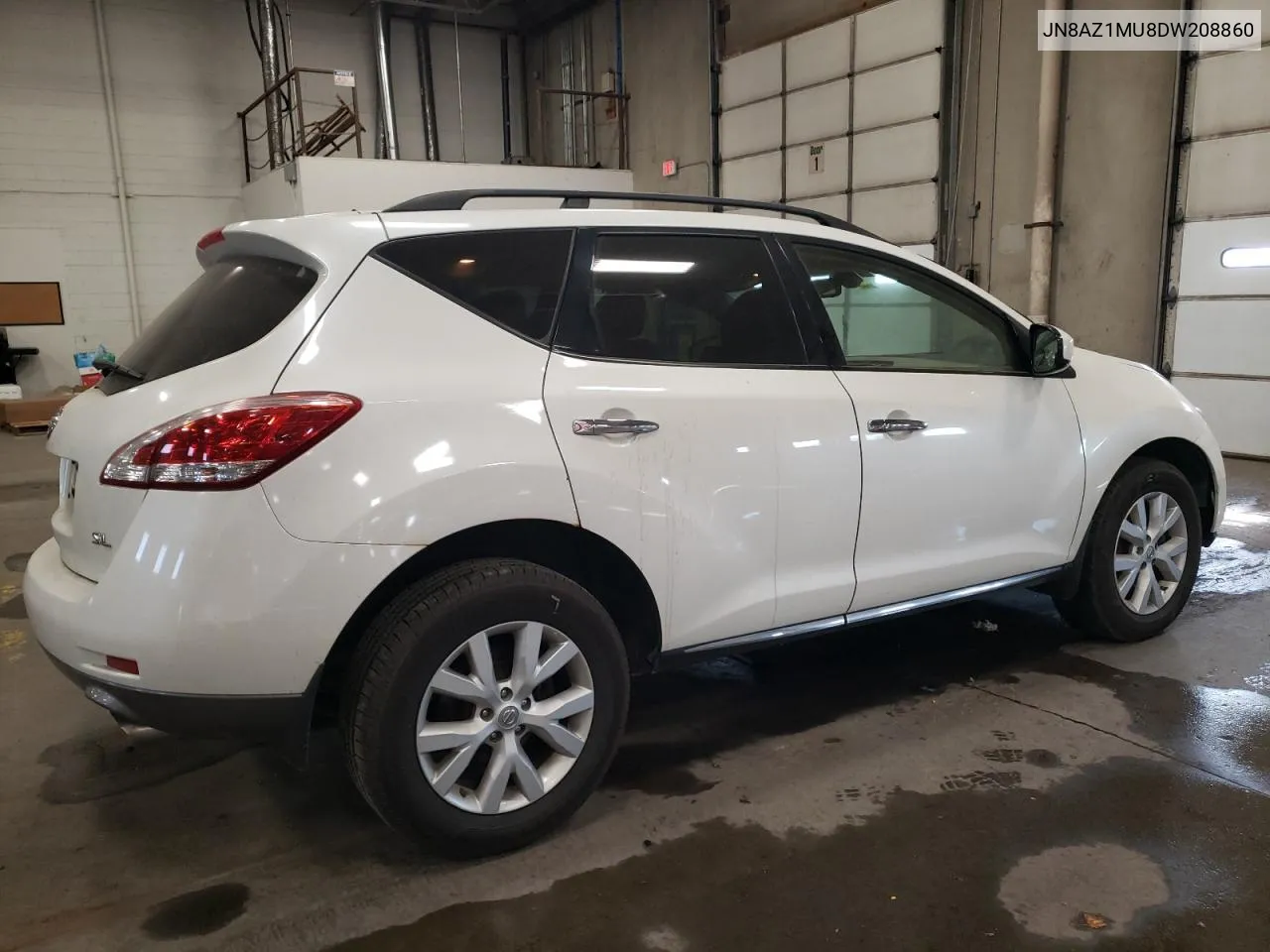 2013 Nissan Murano S VIN: JN8AZ1MU8DW208860 Lot: 75546804