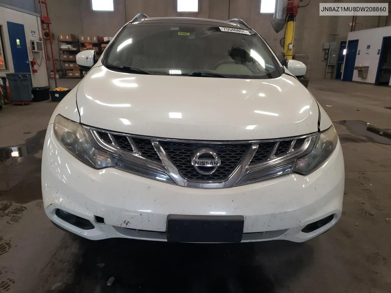 2013 Nissan Murano S VIN: JN8AZ1MU8DW208860 Lot: 75546804