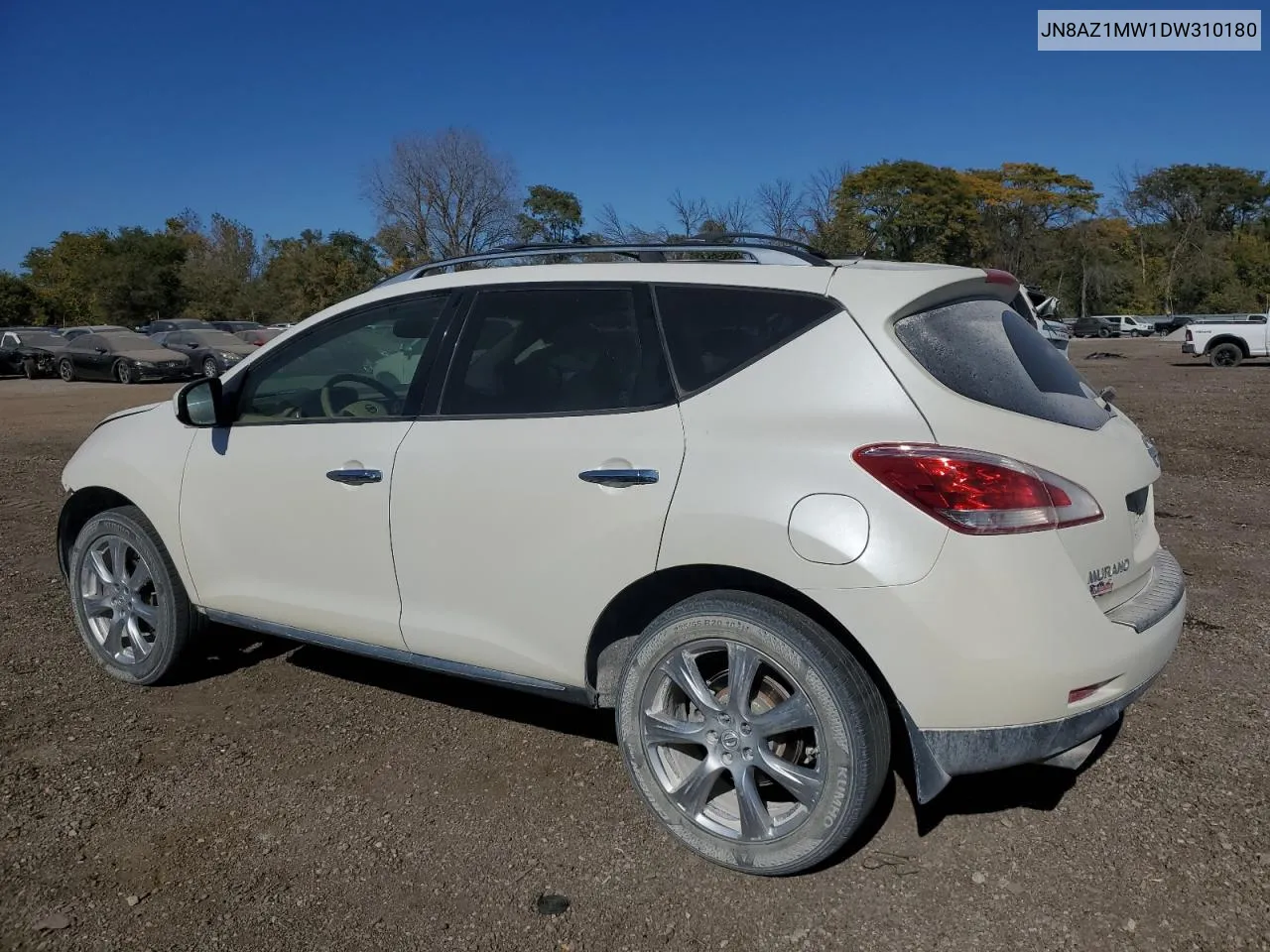 2013 Nissan Murano S VIN: JN8AZ1MW1DW310180 Lot: 75691864