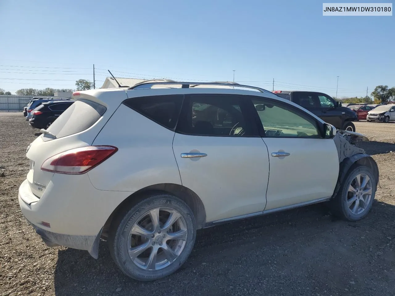 2013 Nissan Murano S VIN: JN8AZ1MW1DW310180 Lot: 75691864