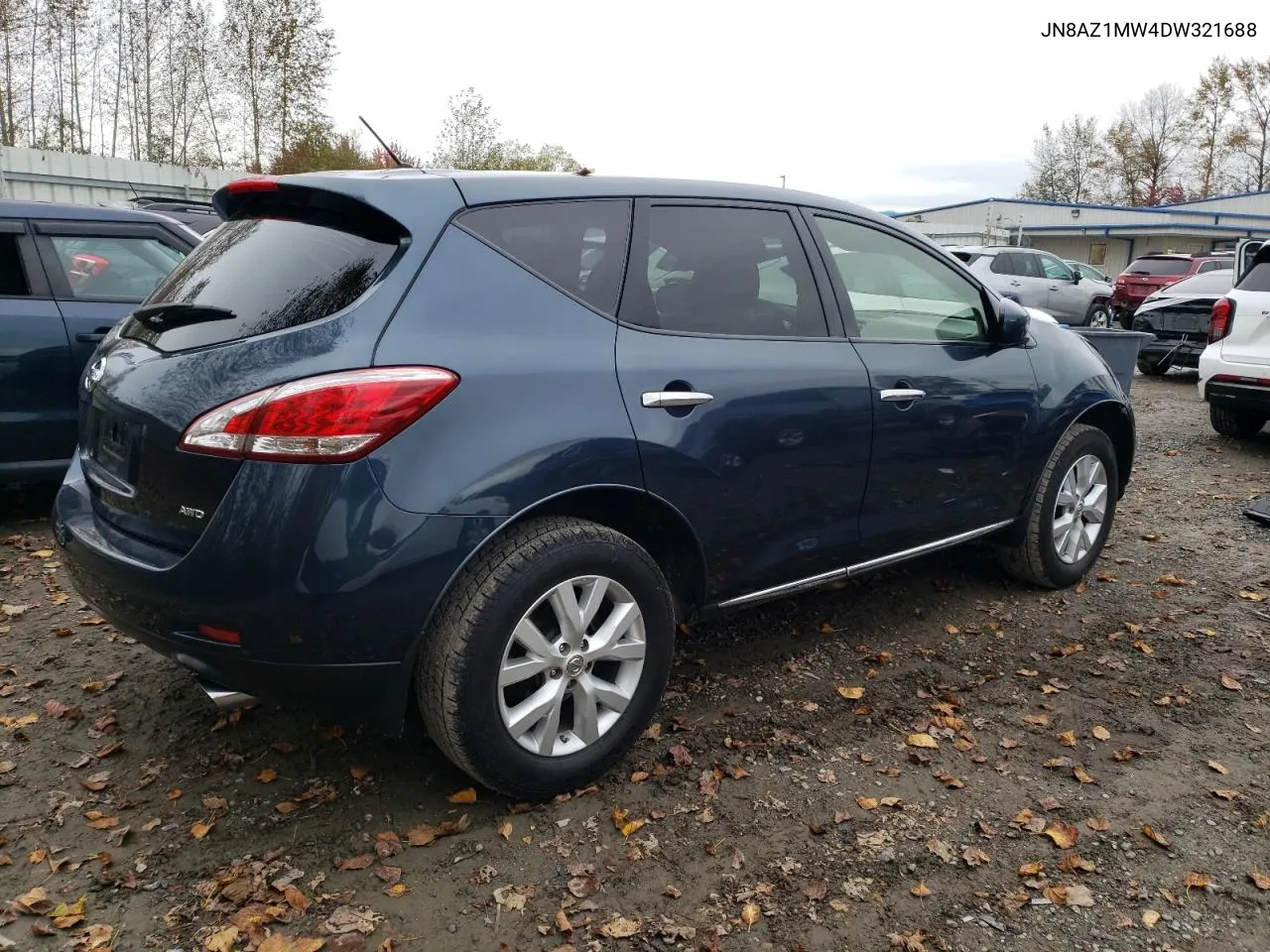 JN8AZ1MW4DW321688 2013 Nissan Murano S