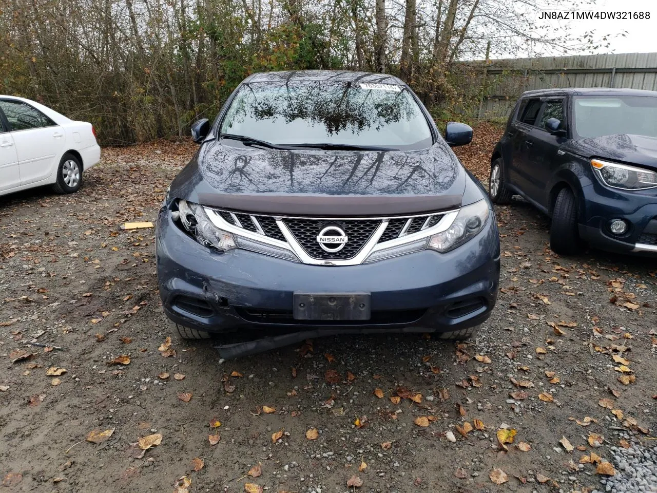 JN8AZ1MW4DW321688 2013 Nissan Murano S