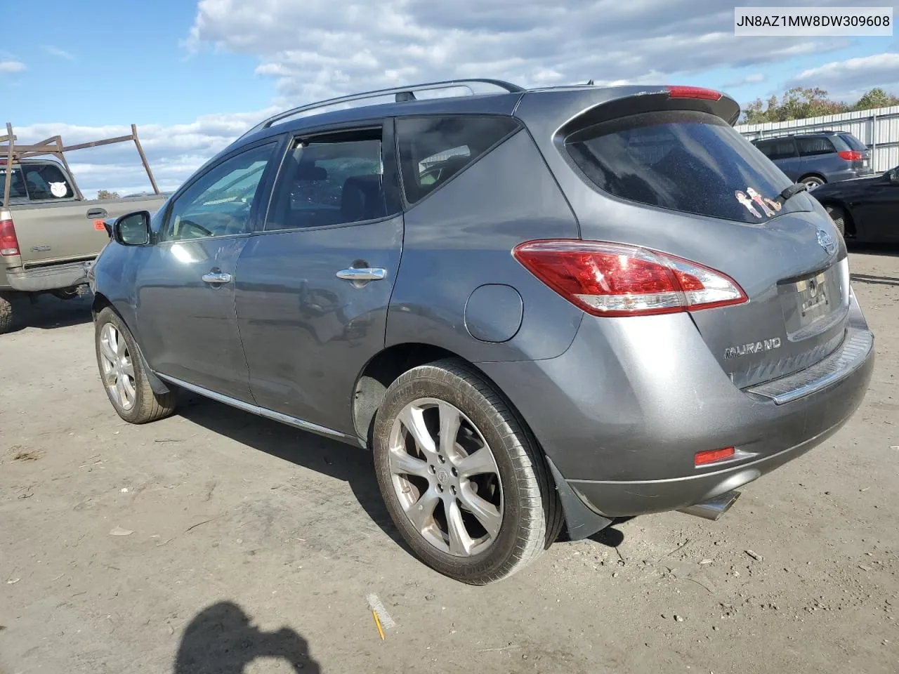 JN8AZ1MW8DW309608 2013 Nissan Murano S