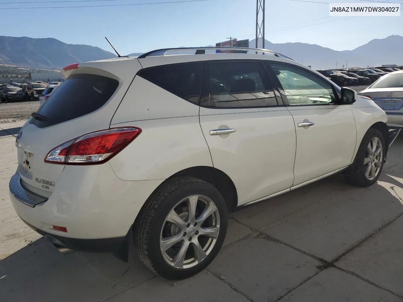 2013 Nissan Murano S VIN: JN8AZ1MW7DW304027 Lot: 76549654