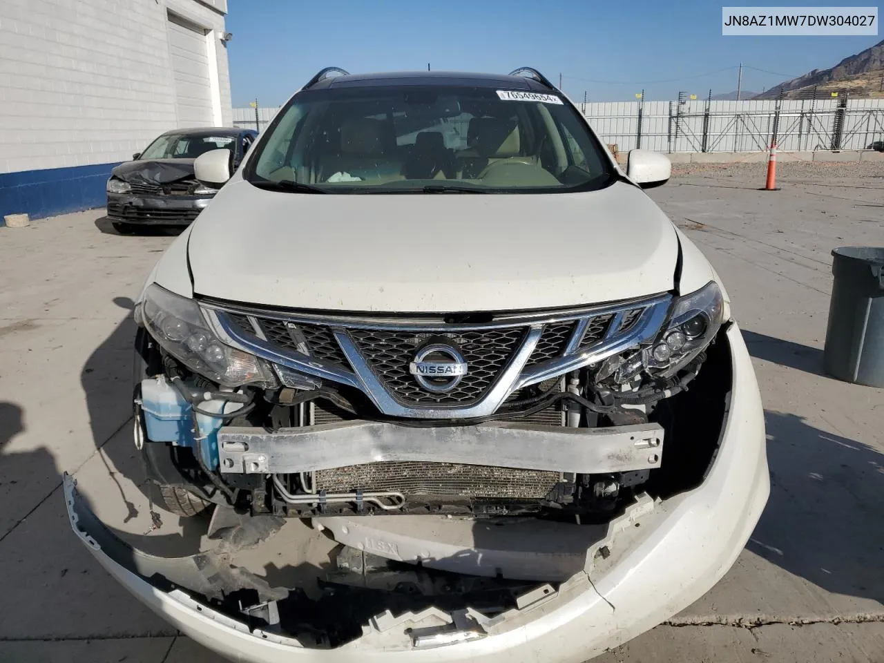 2013 Nissan Murano S VIN: JN8AZ1MW7DW304027 Lot: 76549654