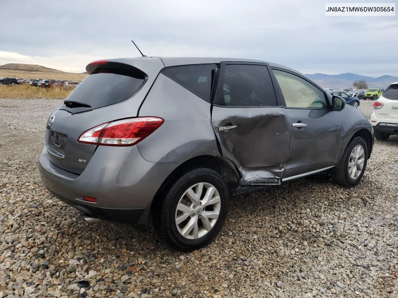 JN8AZ1MW6DW305654 2013 Nissan Murano S