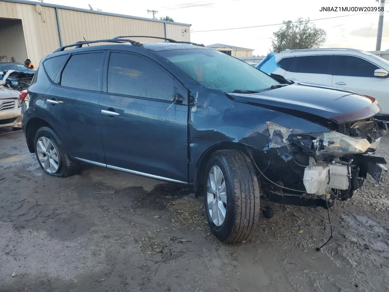 2013 Nissan Murano S VIN: JN8AZ1MU0DW203958 Lot: 77024204