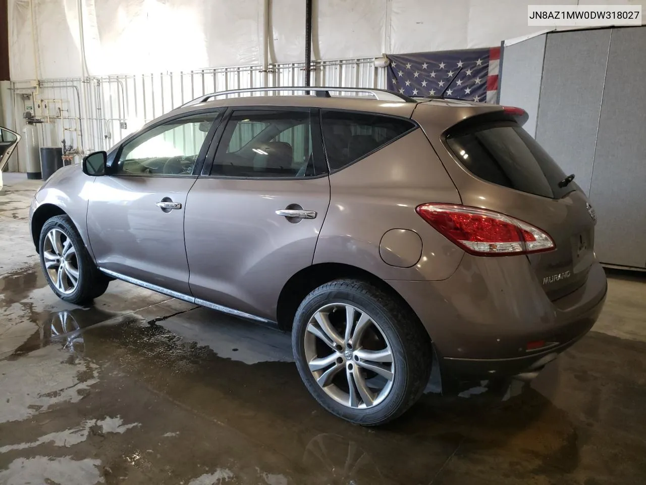 2013 Nissan Murano S VIN: JN8AZ1MW0DW318027 Lot: 77187494