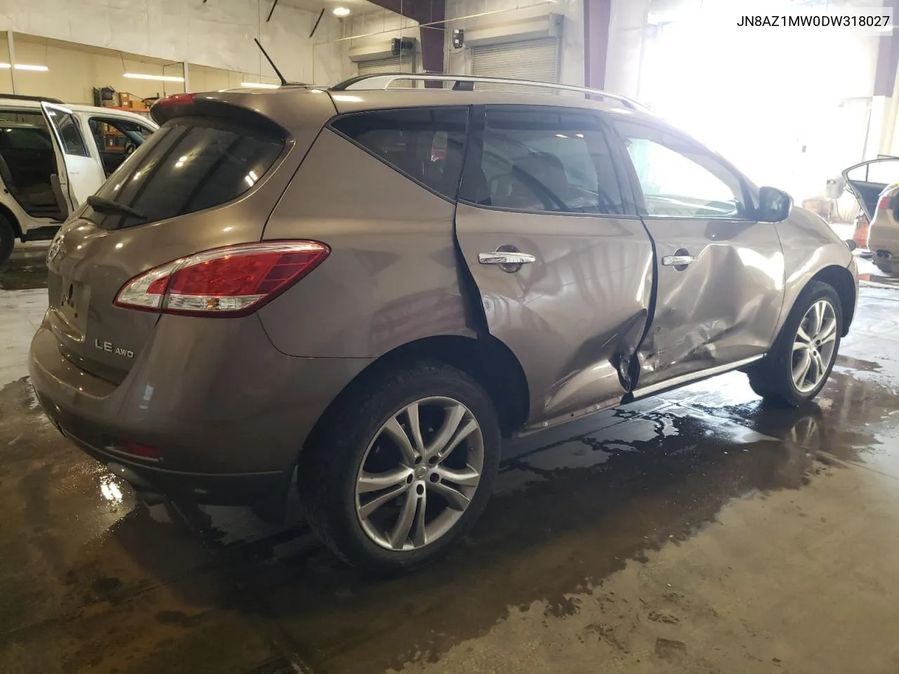 2013 Nissan Murano S VIN: JN8AZ1MW0DW318027 Lot: 77187494