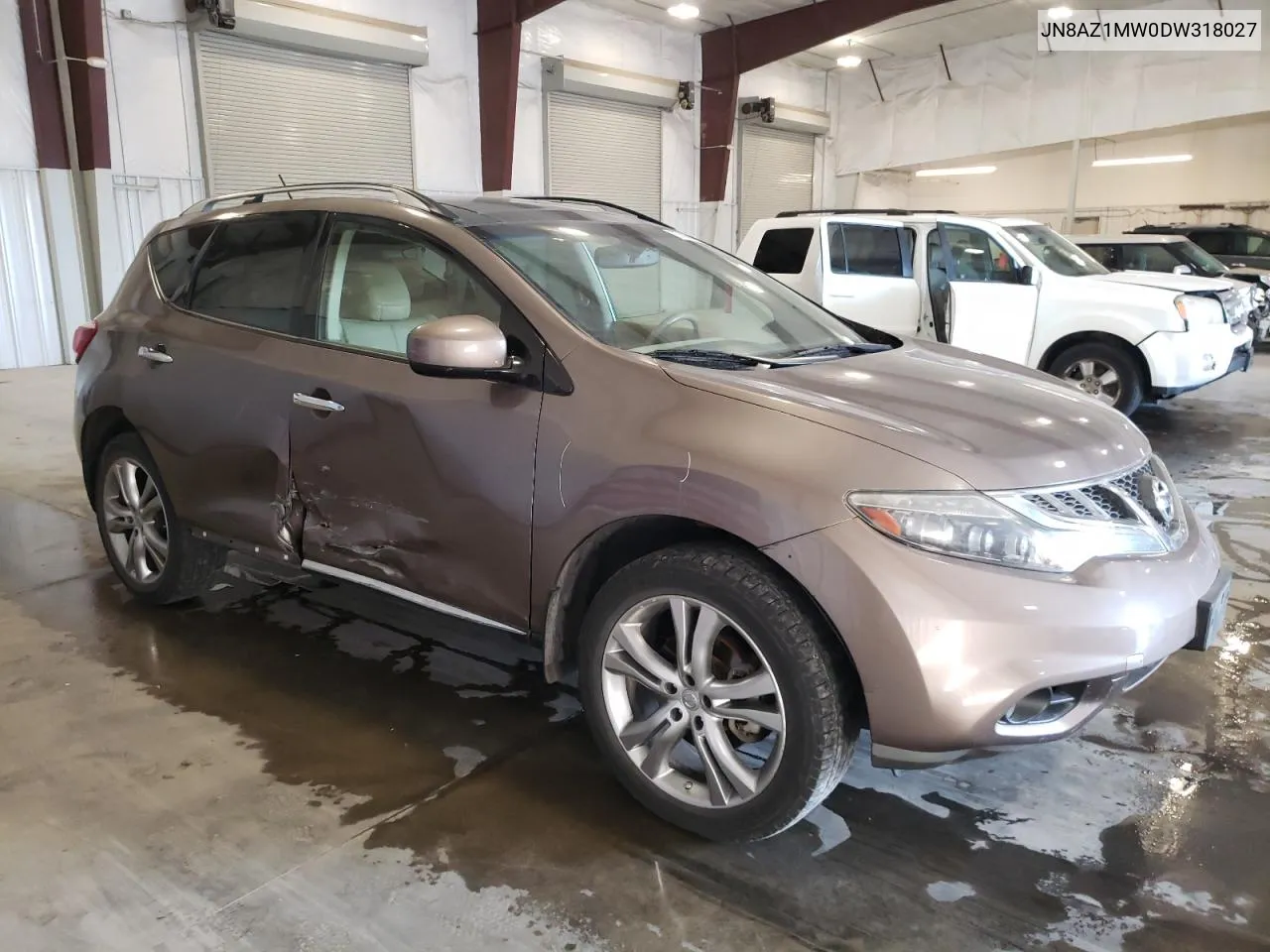 2013 Nissan Murano S VIN: JN8AZ1MW0DW318027 Lot: 77187494