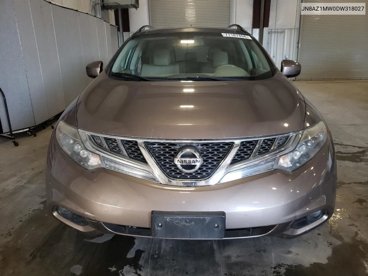 2013 Nissan Murano S VIN: JN8AZ1MW0DW318027 Lot: 77187494