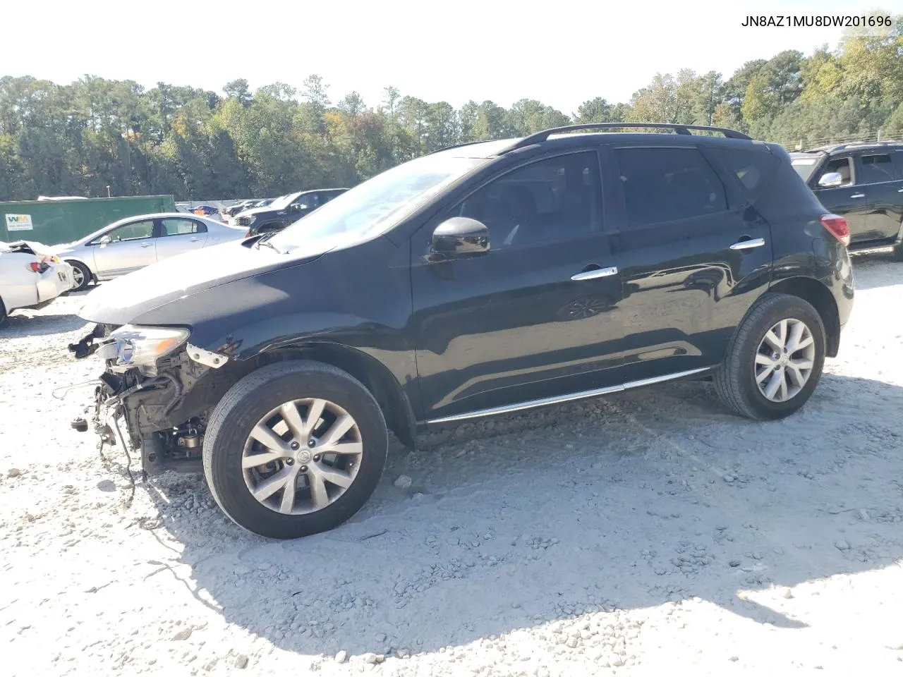 2013 Nissan Murano S VIN: JN8AZ1MU8DW201696 Lot: 77240074