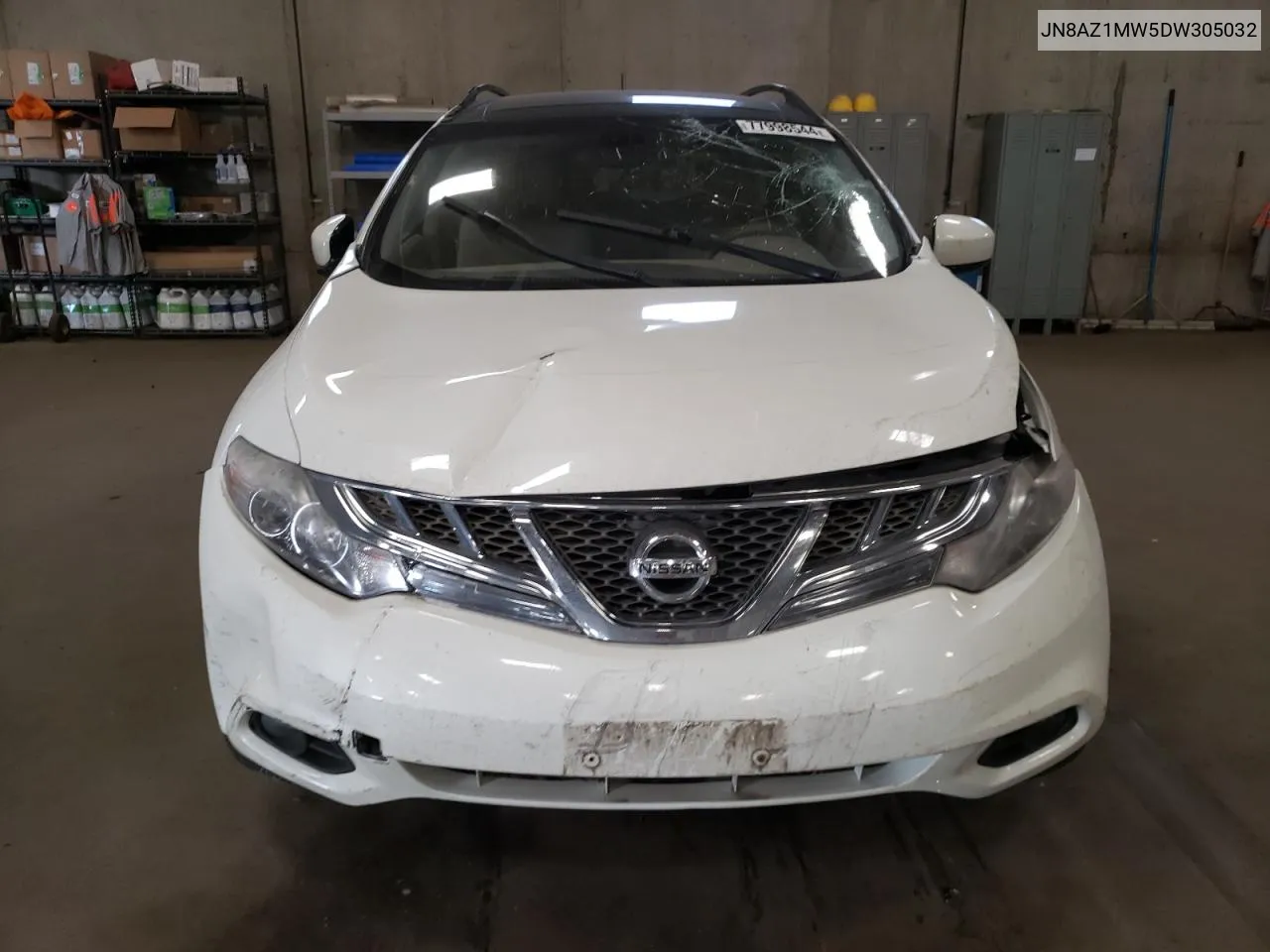 2013 Nissan Murano S VIN: JN8AZ1MW5DW305032 Lot: 77998544