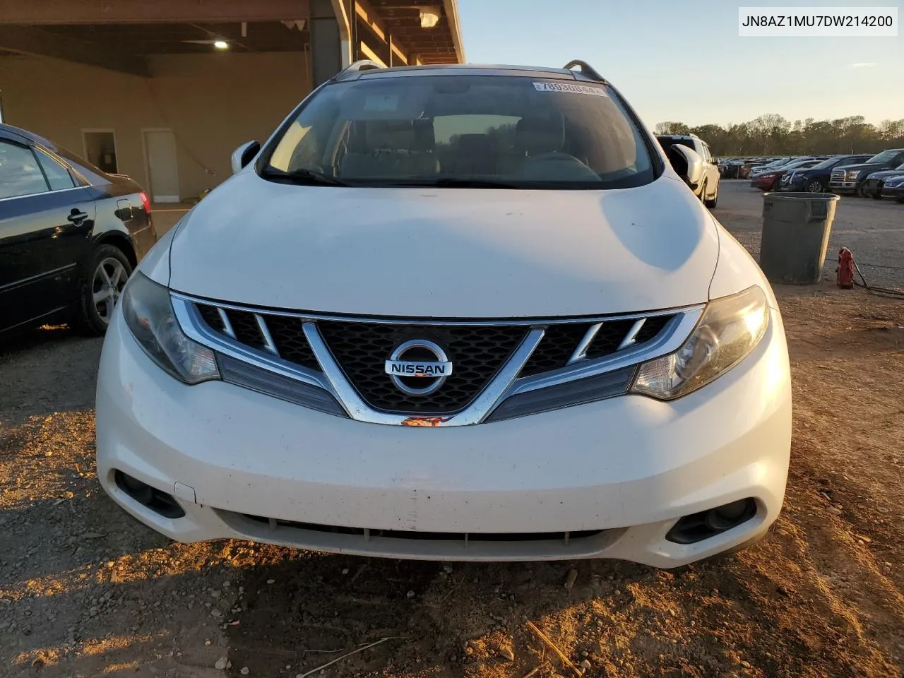 2013 Nissan Murano S VIN: JN8AZ1MU7DW214200 Lot: 78930844