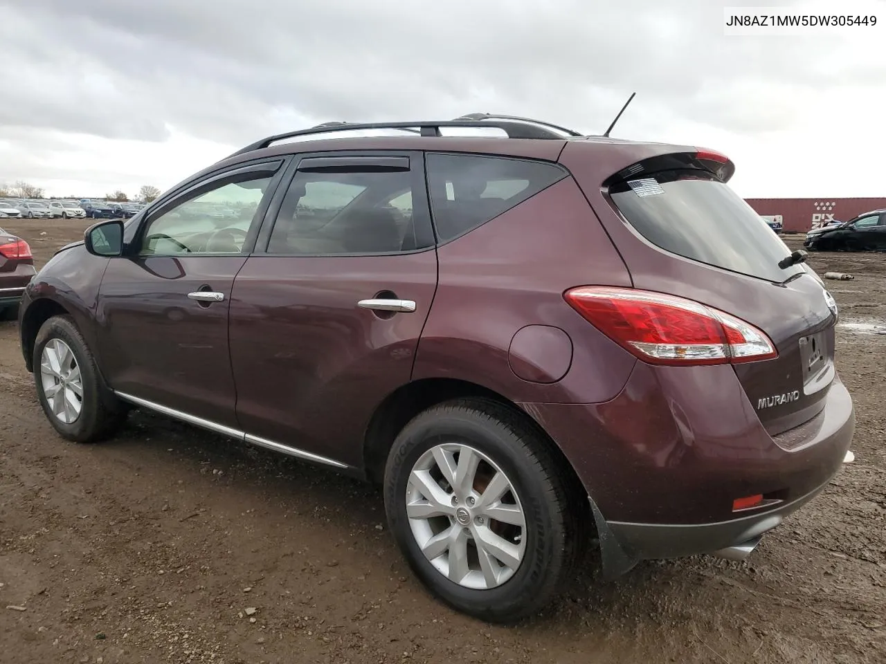 2013 Nissan Murano S VIN: JN8AZ1MW5DW305449 Lot: 79082534