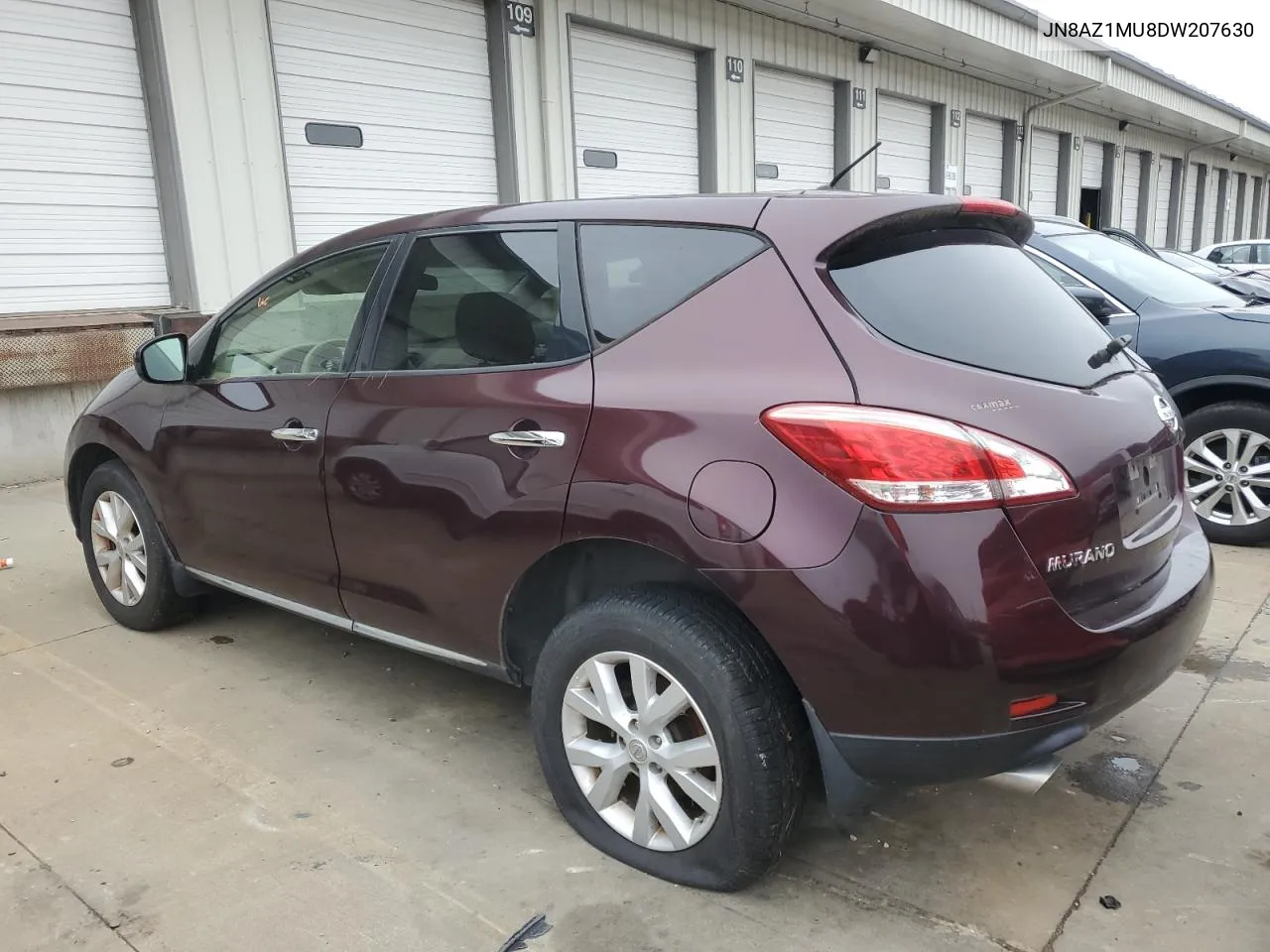 2013 Nissan Murano S VIN: JN8AZ1MU8DW207630 Lot: 79741654