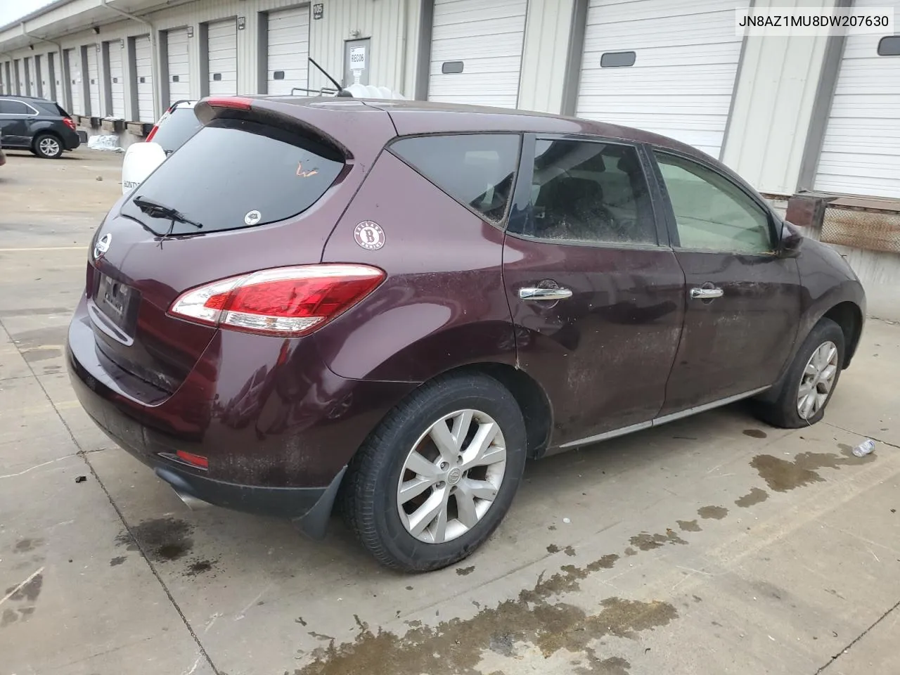 2013 Nissan Murano S VIN: JN8AZ1MU8DW207630 Lot: 79741654