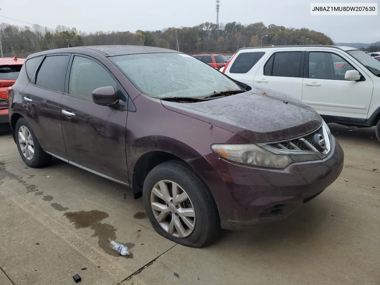 2013 Nissan Murano S VIN: JN8AZ1MU8DW207630 Lot: 79741654