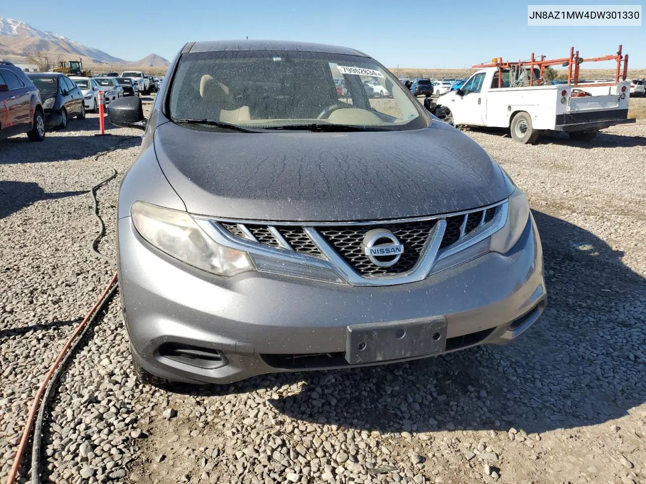 2013 Nissan Murano S VIN: JN8AZ1MW4DW301330 Lot: 79962834