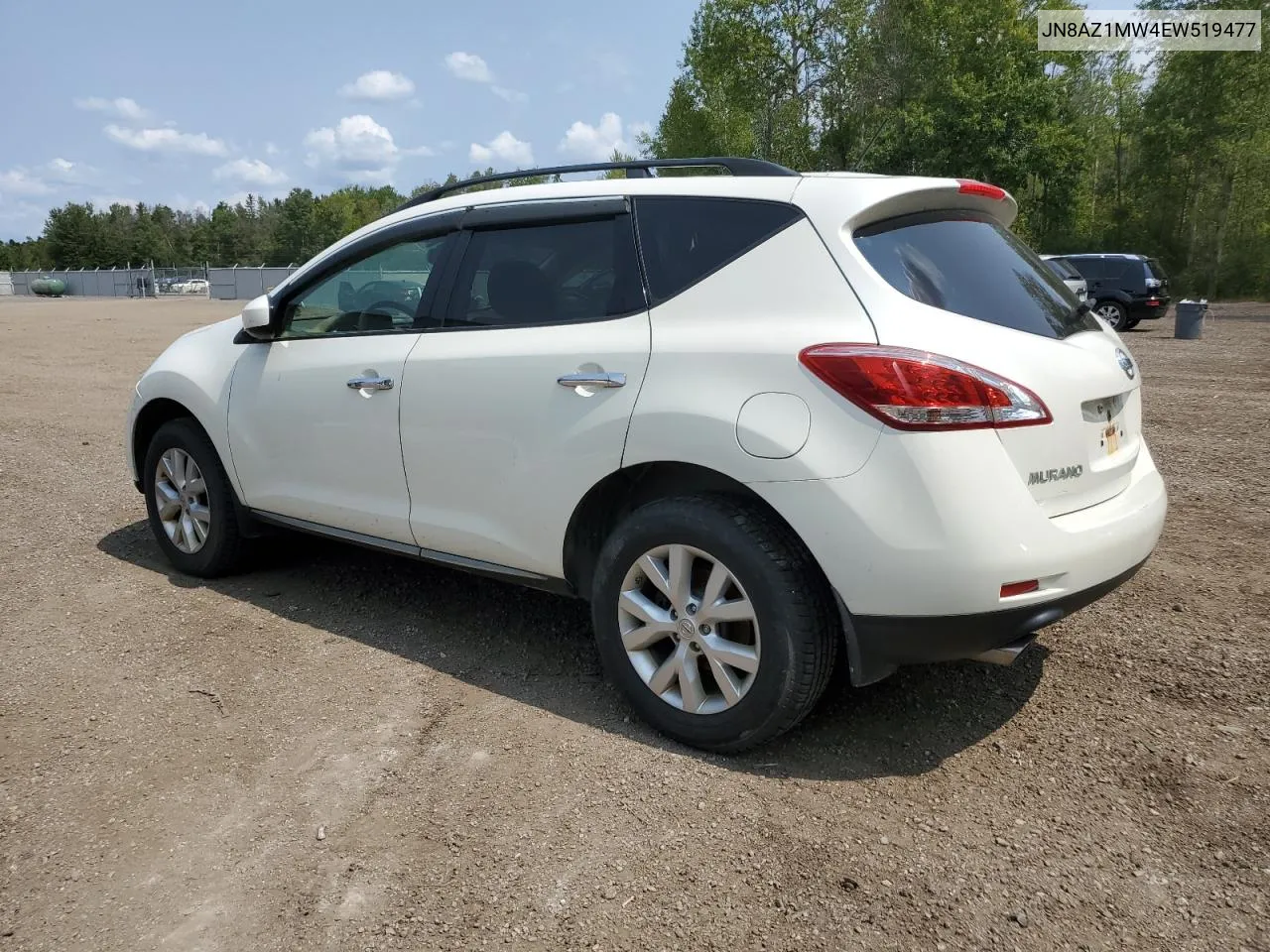 JN8AZ1MW4EW519477 2014 Nissan Murano S