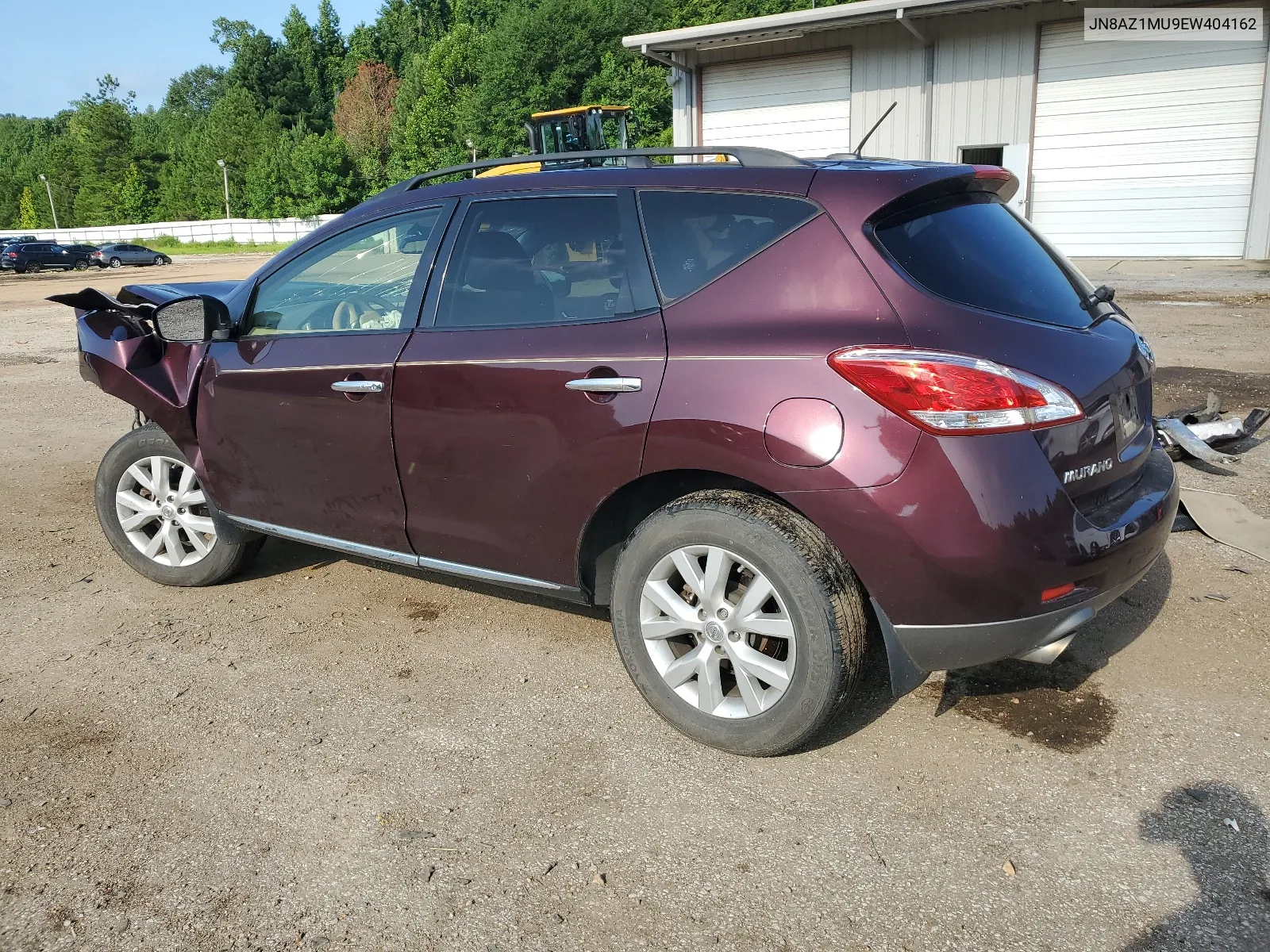 2014 Nissan Murano S VIN: JN8AZ1MU9EW404162 Lot: 65068494