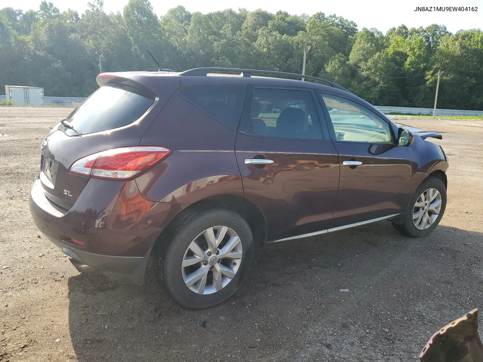 2014 Nissan Murano S VIN: JN8AZ1MU9EW404162 Lot: 65068494