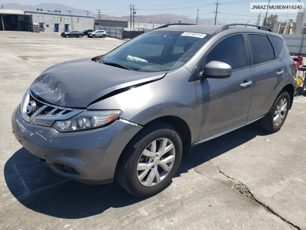 JN8AZ1MU8EW416240 2014 Nissan Murano S