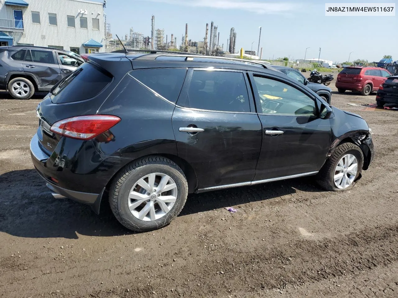 2014 Nissan Murano S VIN: JN8AZ1MW4EW511637 Lot: 65437374