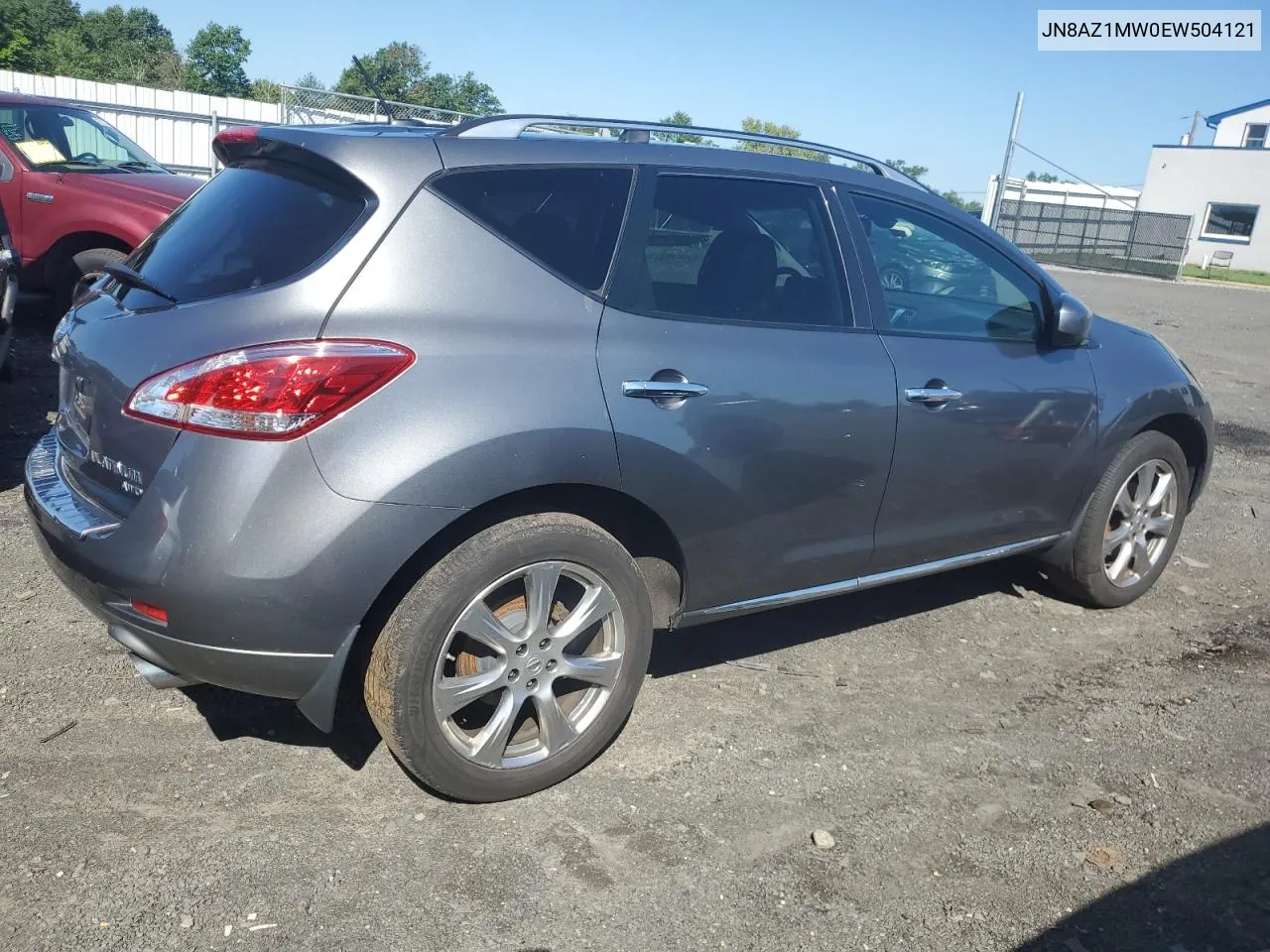 2014 Nissan Murano S VIN: JN8AZ1MW0EW504121 Lot: 66171964