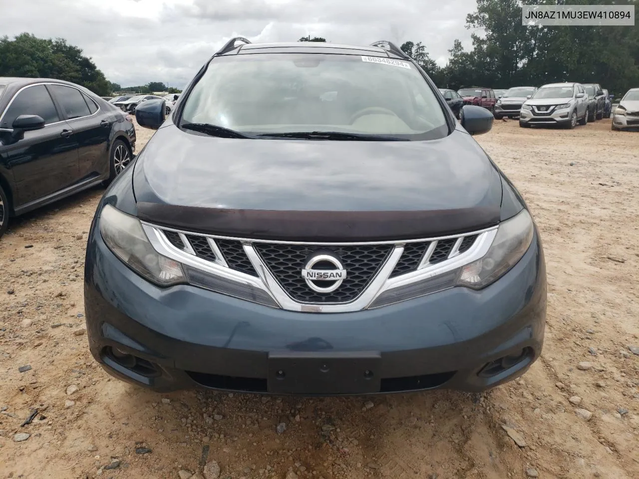 2014 Nissan Murano S VIN: JN8AZ1MU3EW410894 Lot: 66348294