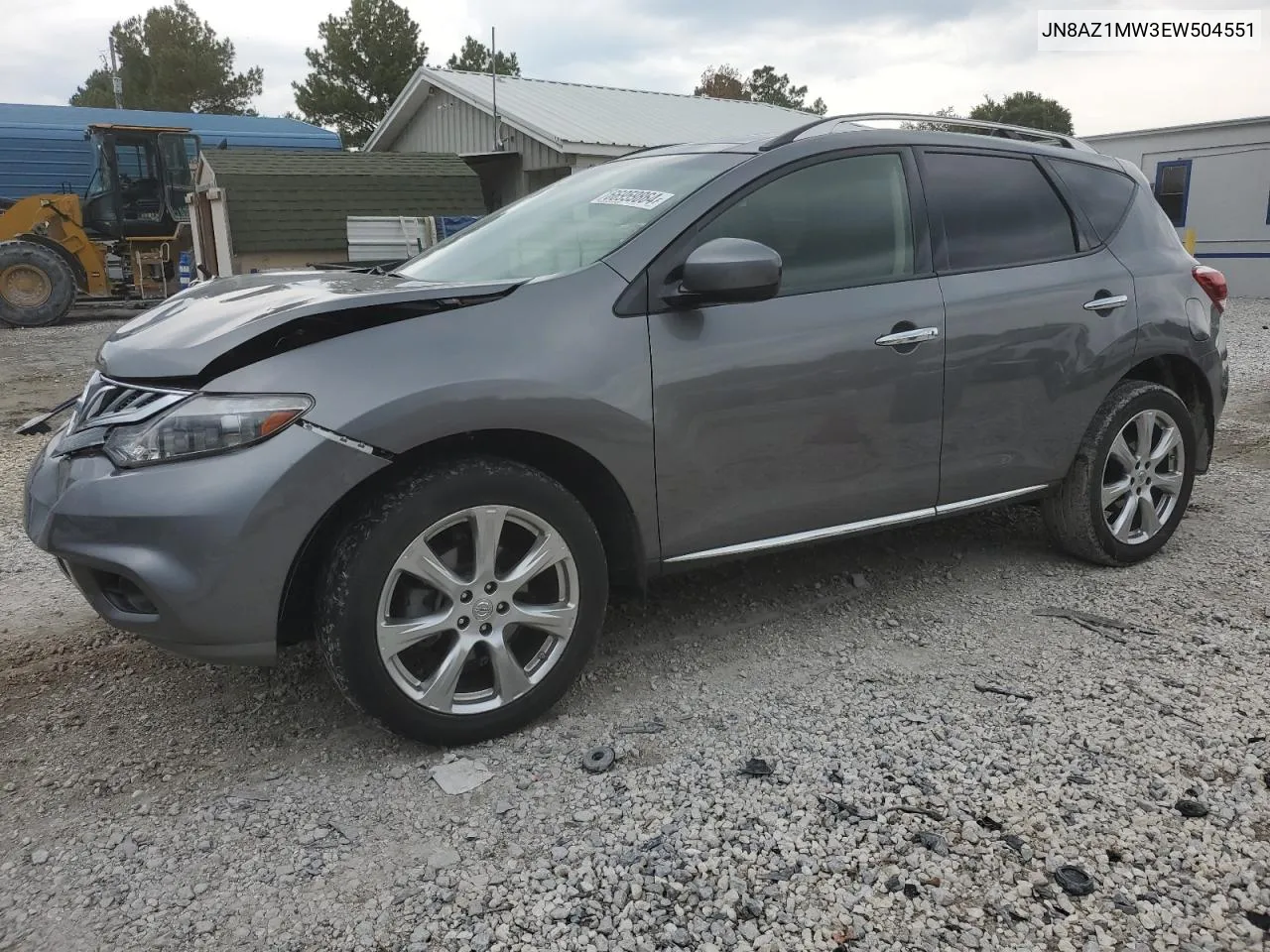 2014 Nissan Murano S VIN: JN8AZ1MW3EW504551 Lot: 66959864