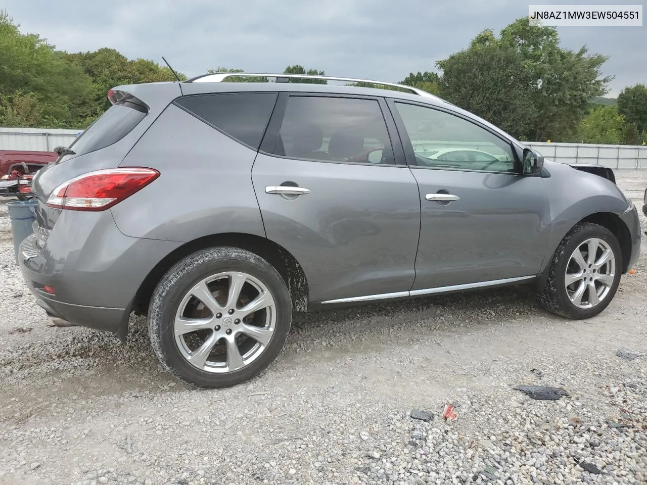 JN8AZ1MW3EW504551 2014 Nissan Murano S