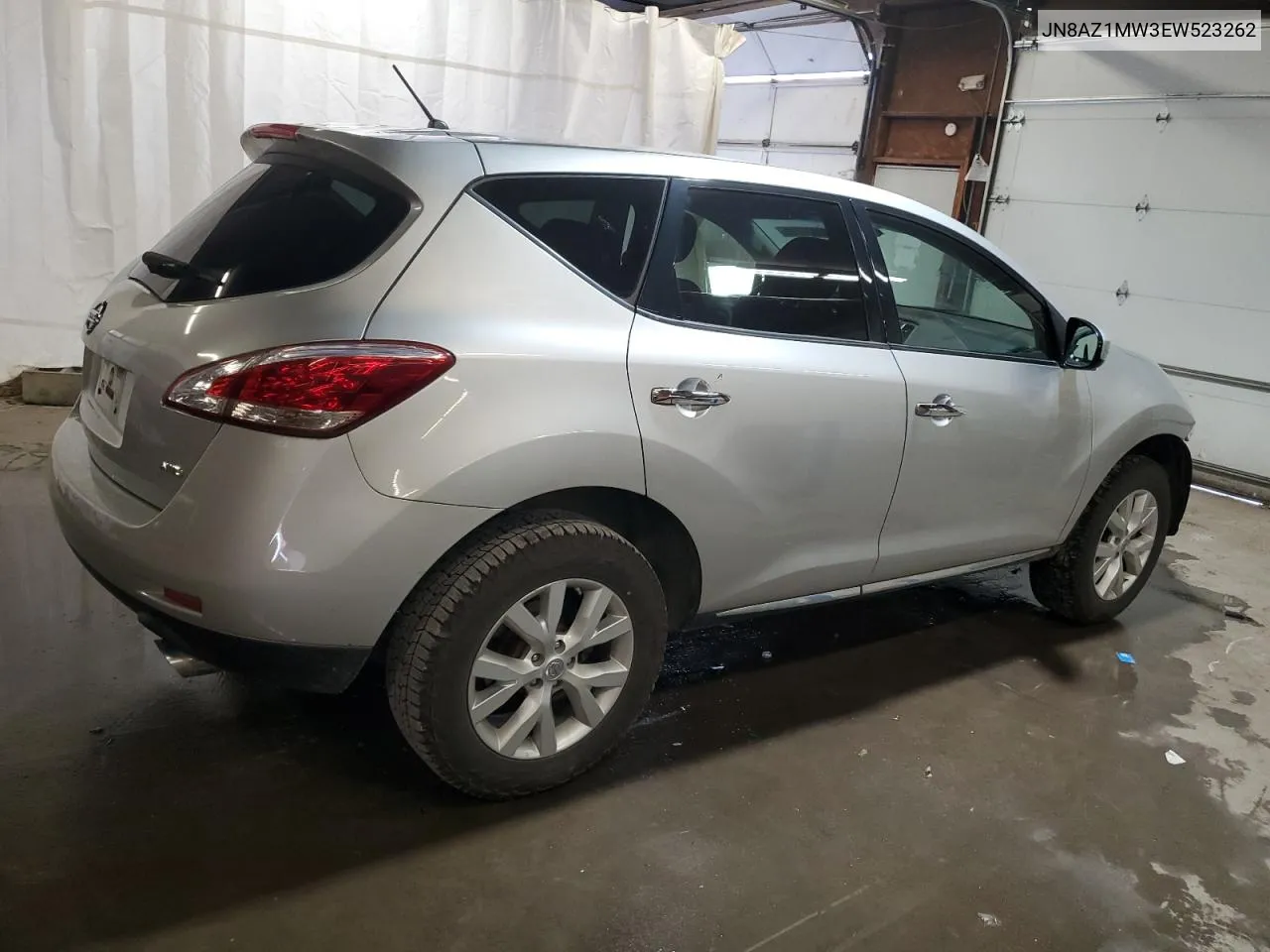 JN8AZ1MW3EW523262 2014 Nissan Murano S