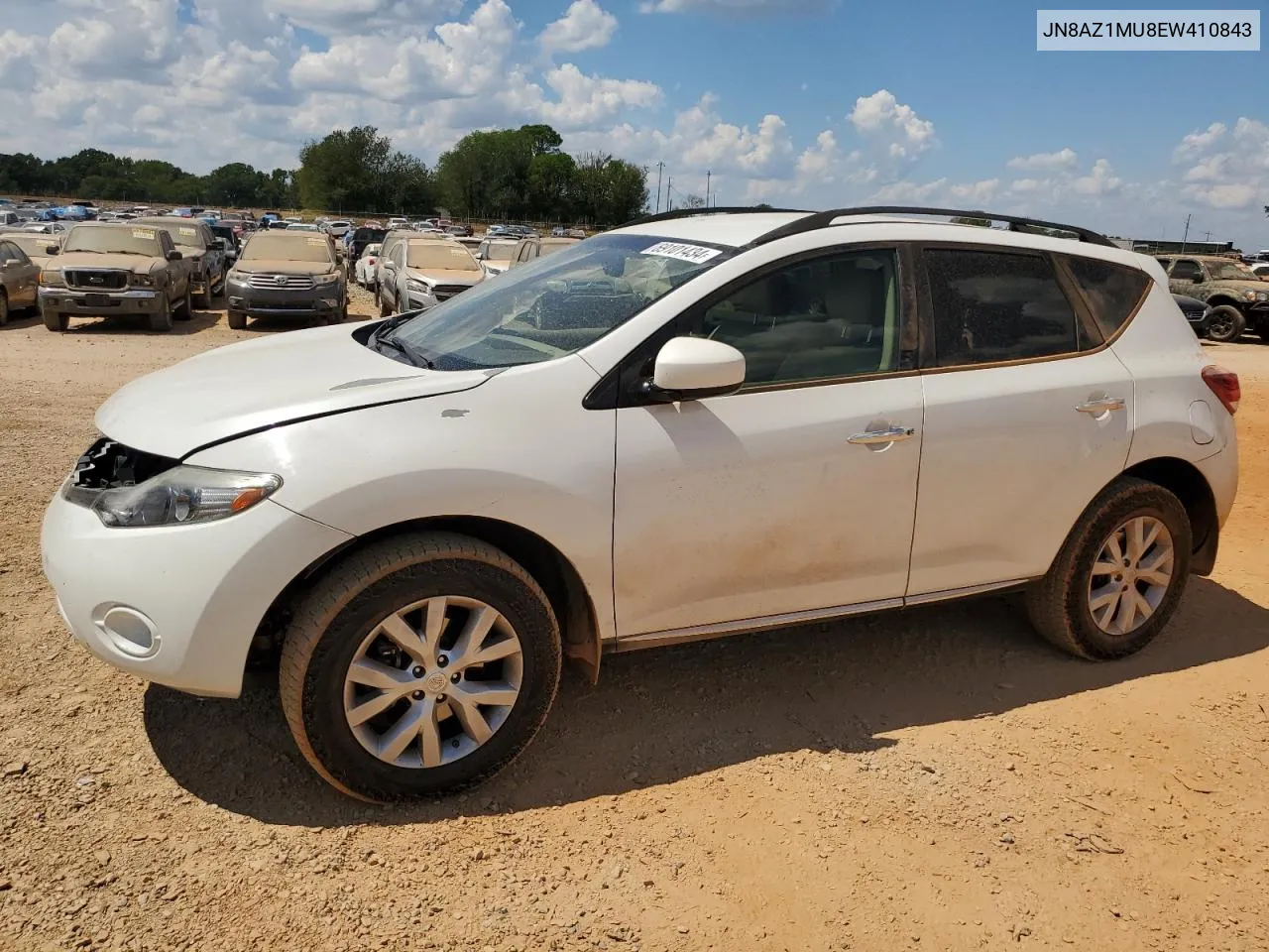 JN8AZ1MU8EW410843 2014 Nissan Murano S