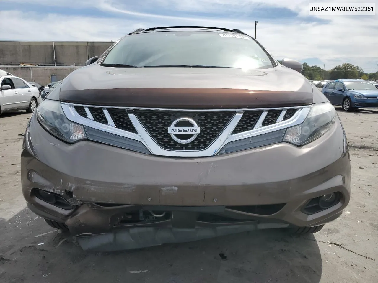 JN8AZ1MW8EW522351 2014 Nissan Murano S