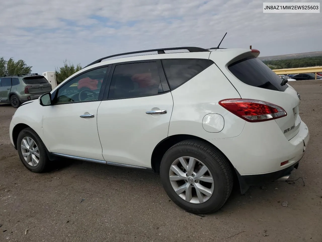 JN8AZ1MW2EW525603 2014 Nissan Murano S