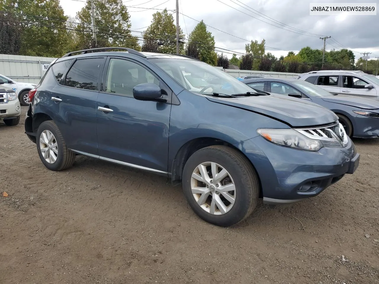 2014 Nissan Murano S VIN: JN8AZ1MW0EW528869 Lot: 71777844