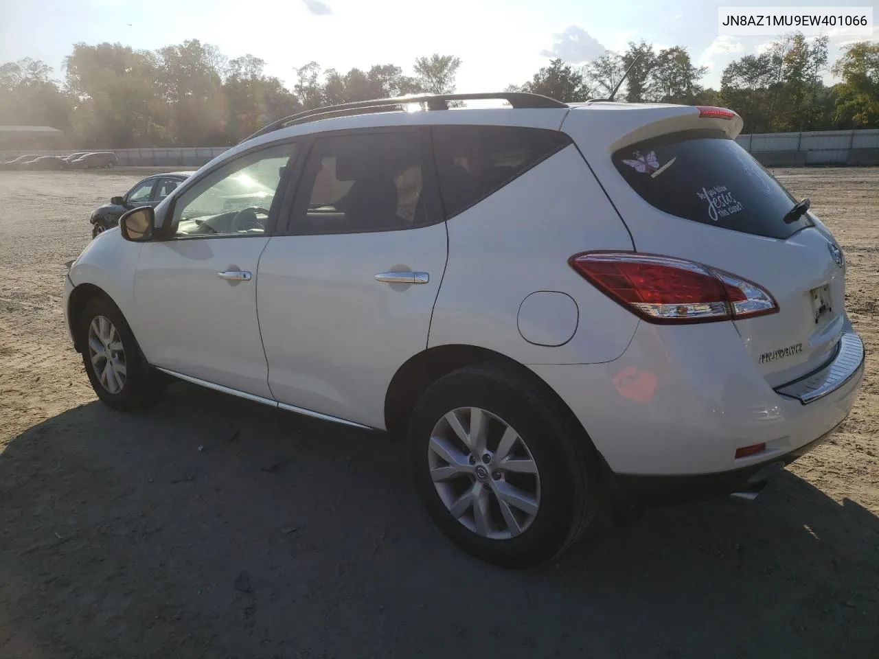 2014 Nissan Murano S VIN: JN8AZ1MU9EW401066 Lot: 72584084