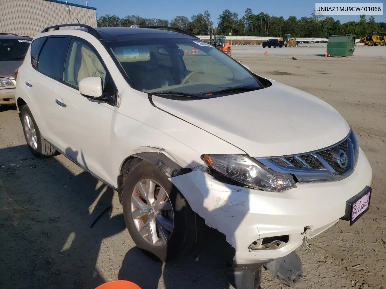 JN8AZ1MU9EW401066 2014 Nissan Murano S