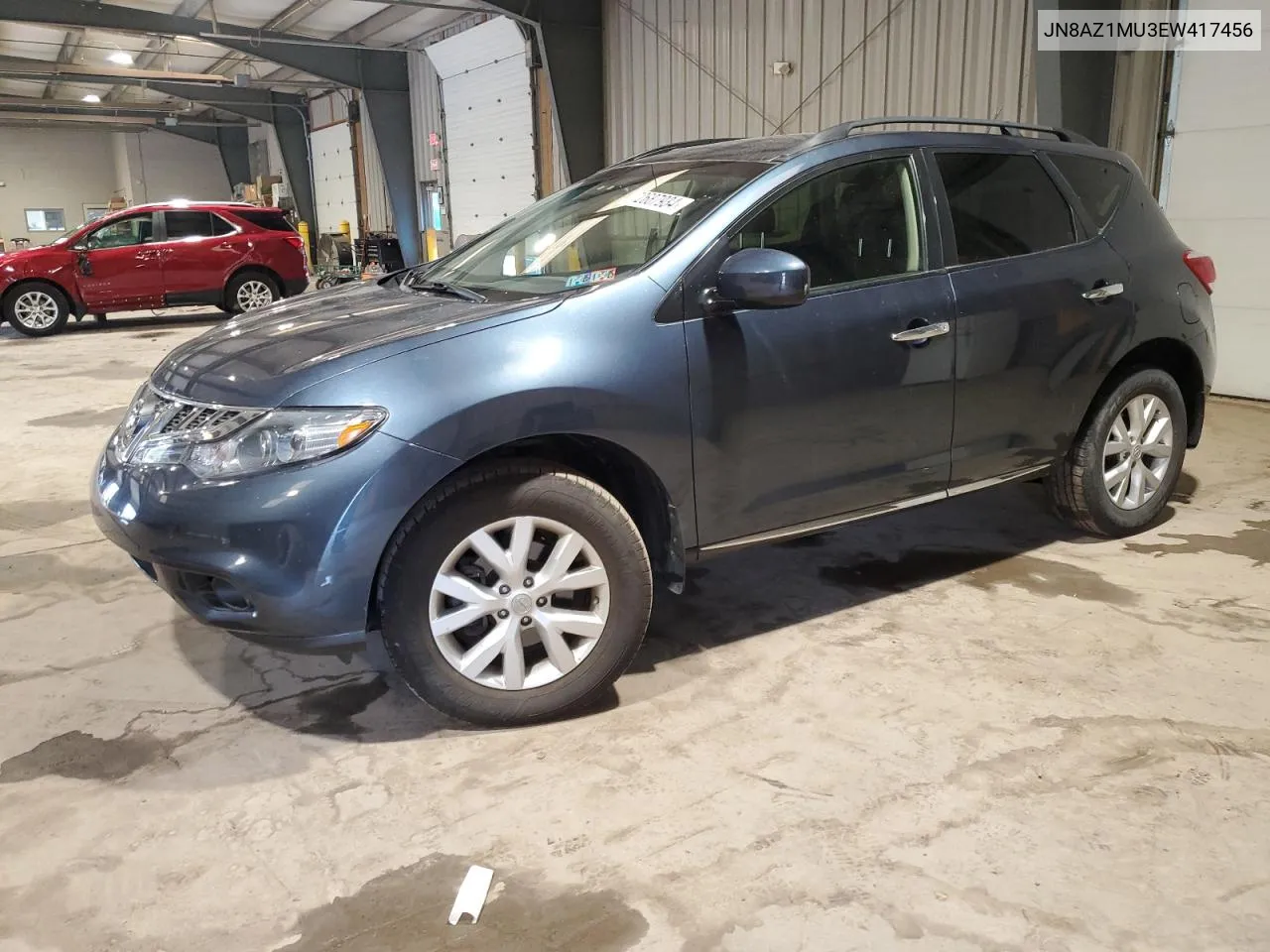 JN8AZ1MU3EW417456 2014 Nissan Murano S