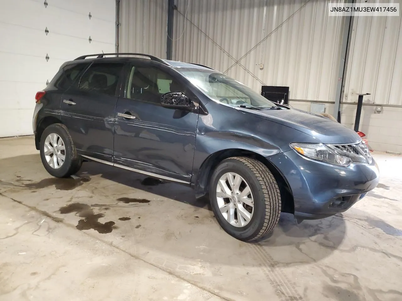 JN8AZ1MU3EW417456 2014 Nissan Murano S