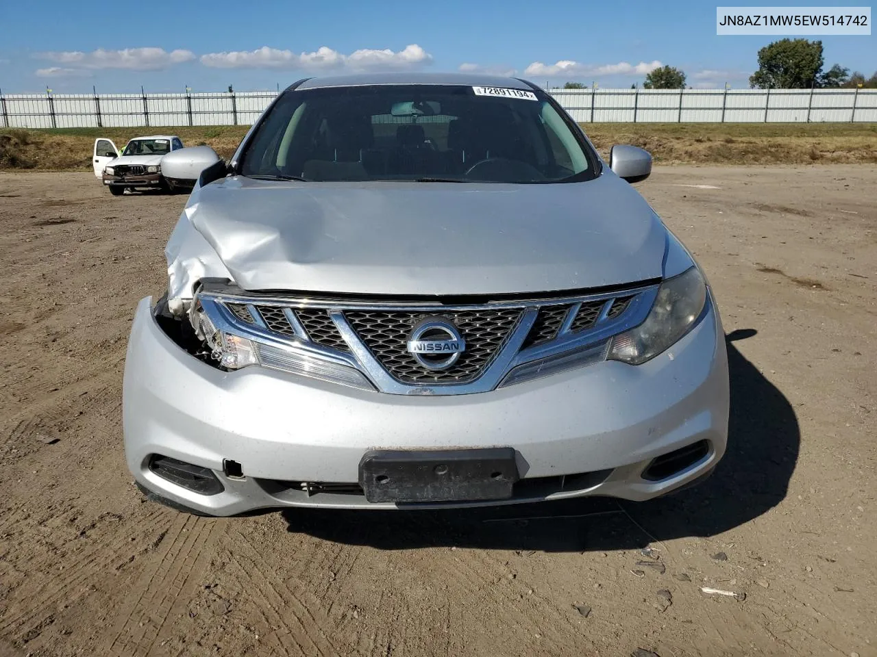 JN8AZ1MW5EW514742 2014 Nissan Murano S