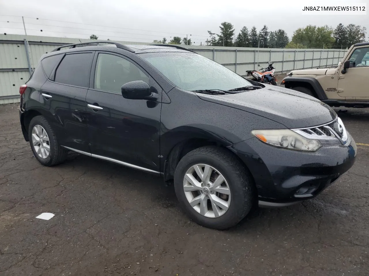 2014 Nissan Murano S VIN: JN8AZ1MWXEW515112 Lot: 73149944