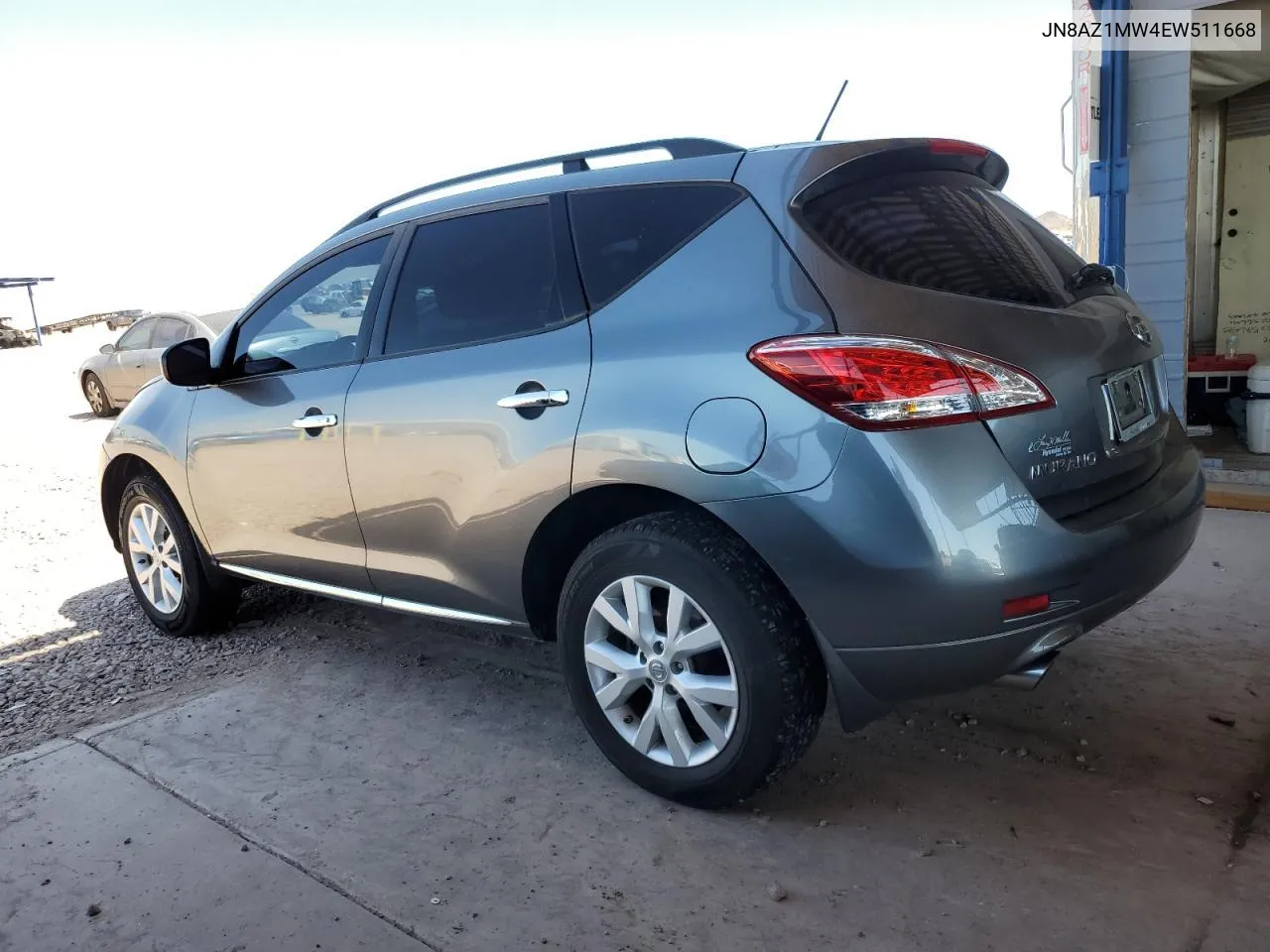 JN8AZ1MW4EW511668 2014 Nissan Murano S