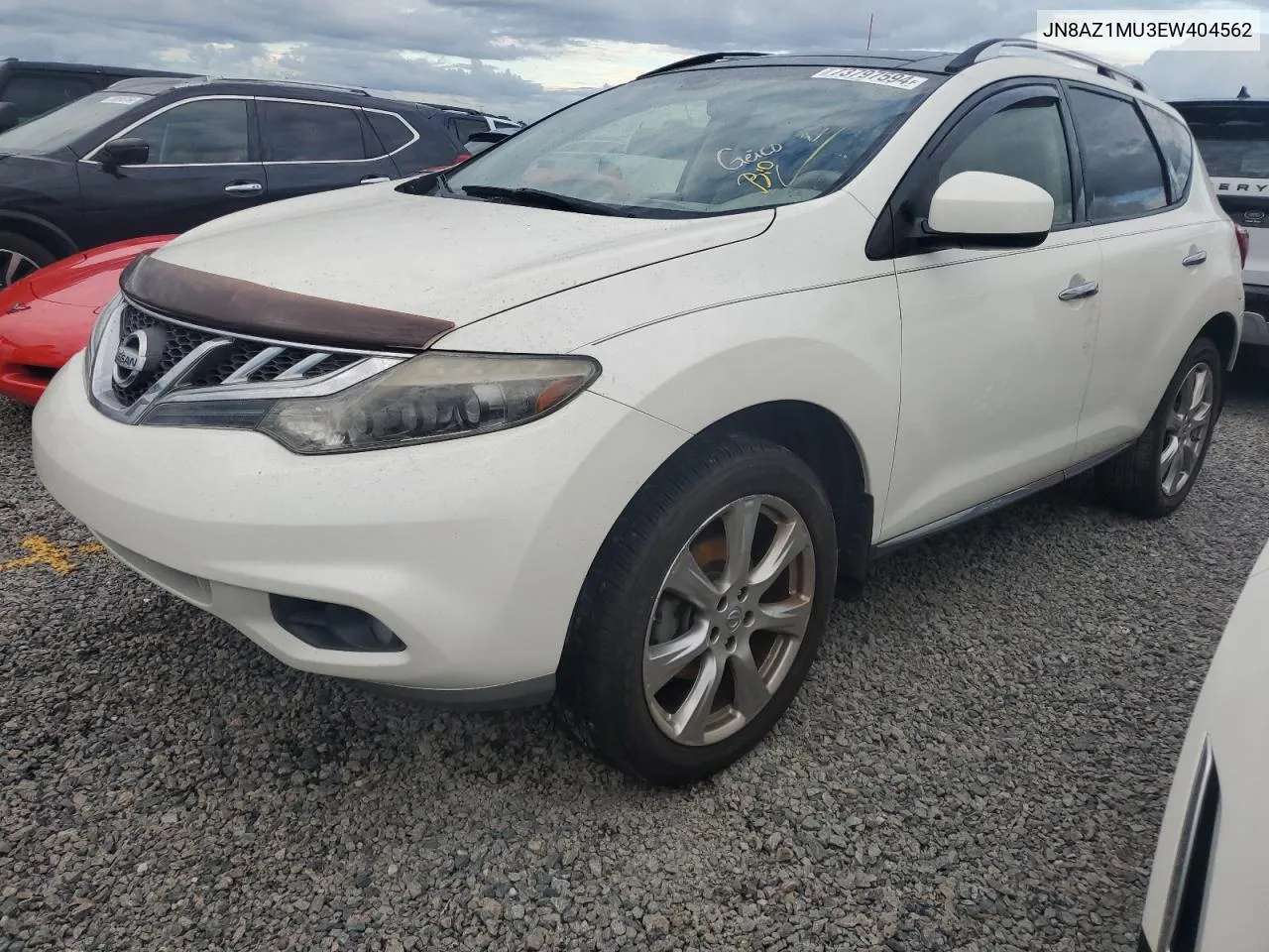 2014 Nissan Murano S VIN: JN8AZ1MU3EW404562 Lot: 73797594