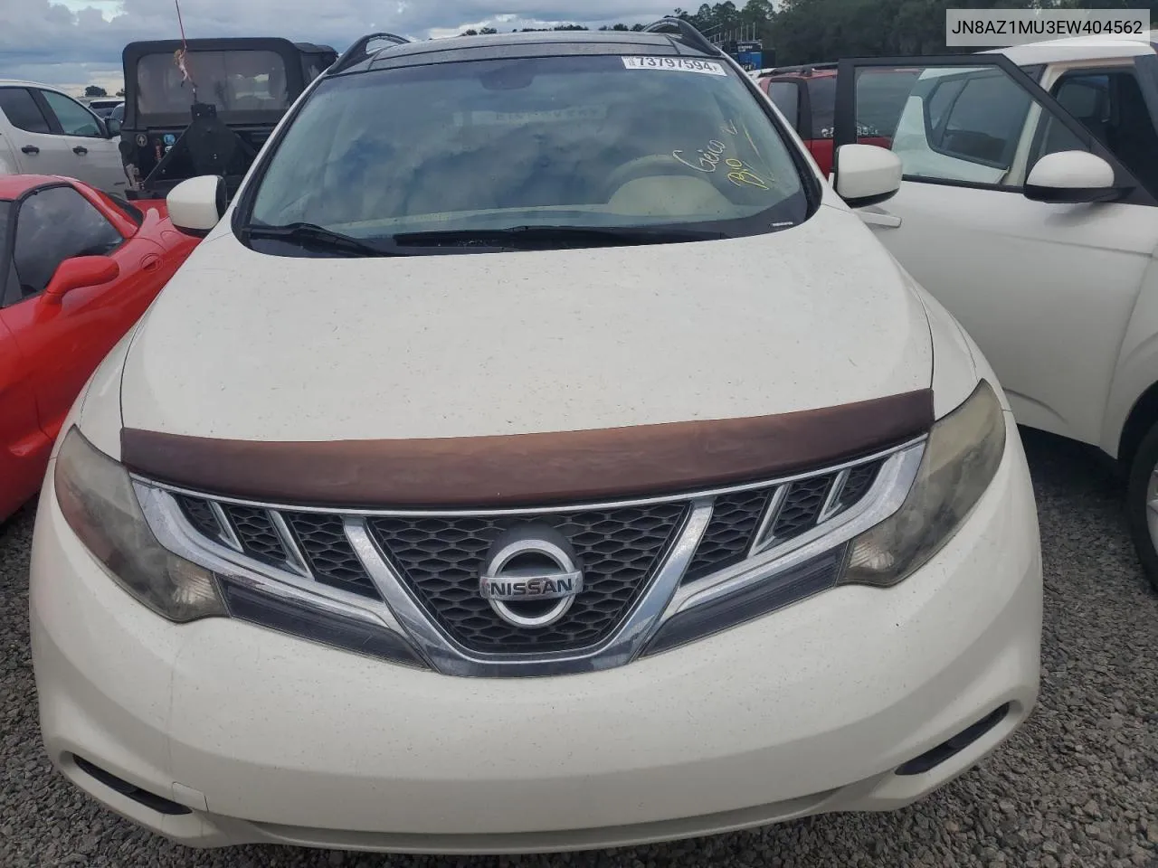 2014 Nissan Murano S VIN: JN8AZ1MU3EW404562 Lot: 73797594